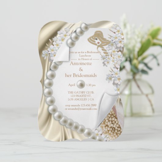 Ivoor-, groen-, blauw-, gouden zijde- en parelzijd kaart (Staand voorkant)