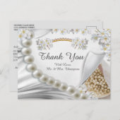 Ivoor, groen, blauw, gouden zijde en zijkant Y Bri Briefkaart (Voorkant / Achterkant)