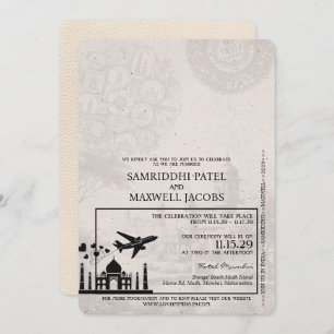 Ivoor India Passport Uitnodiging