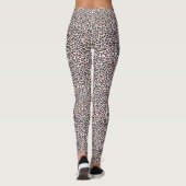 Ivoor Luipaard en Hart Print Leggings (Achterkant)