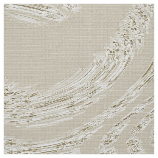 Ivoor Polyester Poplin Stof (Swatch)