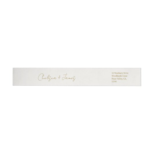 Ivoor | Script Welcome Wedding Address (Individueel)