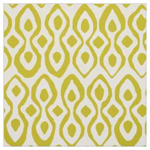 ivoor van brocade chartreuse stof