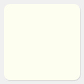 Ivoor Vierkante Sticker (Voorkant)