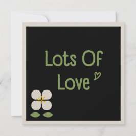 IVOOR VINES - Moederdag Floral Invitation Kaart