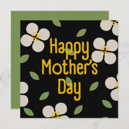 IVOOR VINES - Moederdag Floral Invitation Kaart