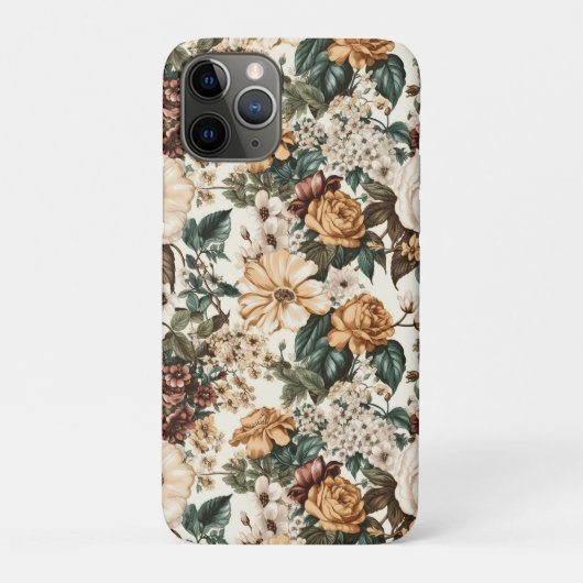  ivoorbloemen, veelkleurige Rozen Case-Mate iPhone Case (Achterkant)