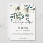 IVOORGESCHIEDENMEMORIAAL ROOS VAN IRIE WITTE GROEN BEDANKKAART (Voorkant)