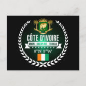 Ivoorkust Briefkaart (Voorkant)