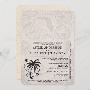 Ivoorkust Florida Passport Uitnodiging