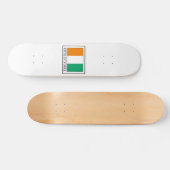 Ivoorkust Skateboard (Horizontaal)