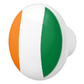 Ivoorkust vlag keramische knop (Rechts)