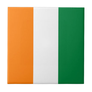 Ivoorkust vlag tegeltje