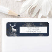 Ivoorrendier Kerstmis | Blauw Etiket (Insitu)