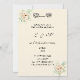 ivoorvormig enkelvoudig monogram