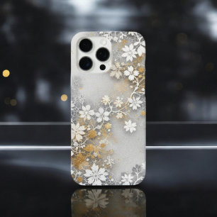 Ivoren Bloemblad iPhone 16 Pro Max Hoesje