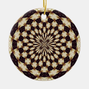 Ivoren Kaleidoscoop Bloem Mandala Decoratie