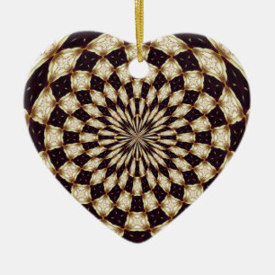 Ivoren Kaleidoscoop Bloem Mandala Decoratie
