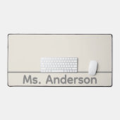 Ivoren Onderwijzer Bureaumat (Keyboard & Muis)