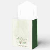 ivoren witte bloemen bruiloft bedankdoosjes (Open)