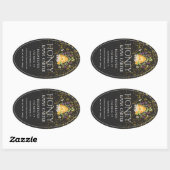 Ivory 24 oz Étiquette de miel Queen-line (Feuille)