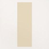 Ivory Beige Yogamat (Voorkant)