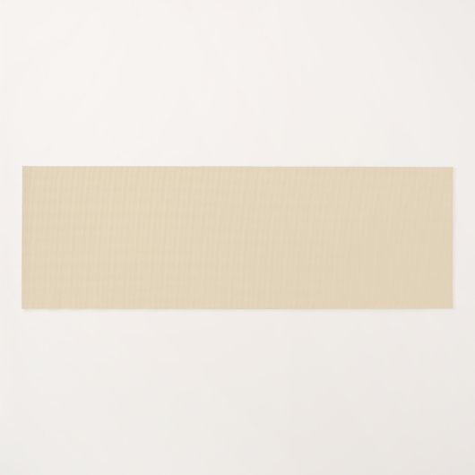 Ivory Beige Yogamat (Voorkant (horizontaal))