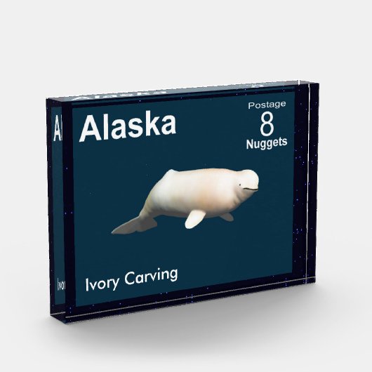 Ivory Beluga - Postage Alaska Fotoblokken (Links)