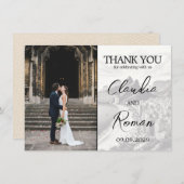 Ivory Brazil Paspoort Bedankkaart (Voorkant / Achterkant)