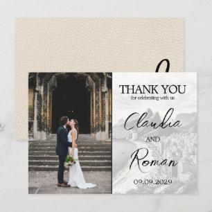 Ivory Brazil Paspoort Bedankkaart