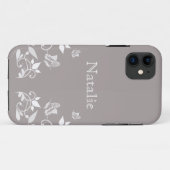 Ivory Butterfly Floral BT iPhone 5 Hoesje (Achterkant (horizontaal))