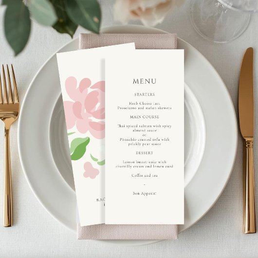 Ivory | Carte de numéro de table de mariage chic f