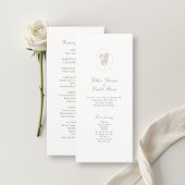 Ivory | Chic Botanische Script Trouwset van Waaier