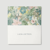 Ivory | Chic Simple Cartes d'emplacement de fleurs