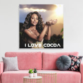IVORY COAST - I LOVE COCOA CANVAS AFDRUK (Insitu (Woonkamer))