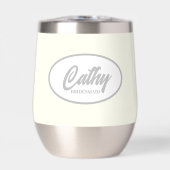 Ivory Color Stylized Name Wedding Bridesmaid (Avant)