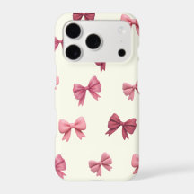 Ivory Coquette Boog iPhone 17 Pro Hoesje