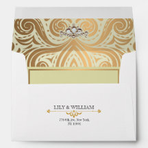 Ivory Elegante Art Deco Diamanten Gouden Trouwring