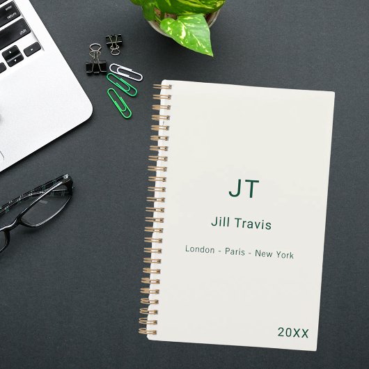 Ivory emerald green modern minimalist luxury 2026