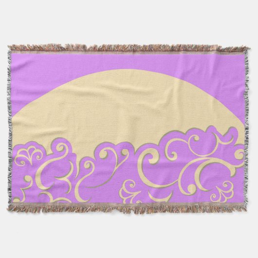 Ivory en Lila Deken (Voorkant)
