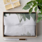 Ivory Floral Bouquet Waterverf ontkoppeling Tissuepapier (Geschenk)