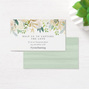 Ivory Floral Rose Floral Mariage Instagram menthe