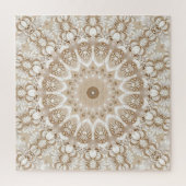 Ivory Flowers Jigsaw Puzzle (Vertical)
