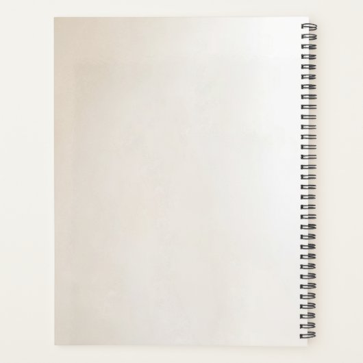 Ivory Flowers Planner (Dos)