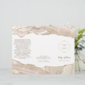 Ivory gold agate brochure (Staand voorkant)