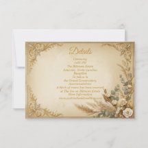 Ivory Gouden Kroon Pampas Elegante Royal Boho