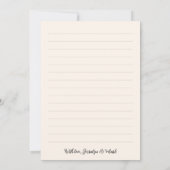 Ivory Grey Arrow Photo Collage Love Merci Mariage (Dos)