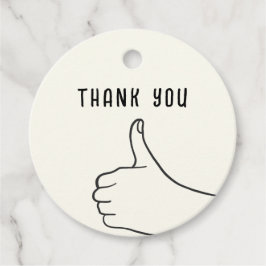 Ivory Hand Drawn Illustration Minimalist Wedding Bedankjes Labels