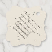 Ivory Honey Label (Fancy vierkant  kep bijen) (Achterkant)