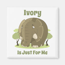 Ivory is alleen voor mij magneet